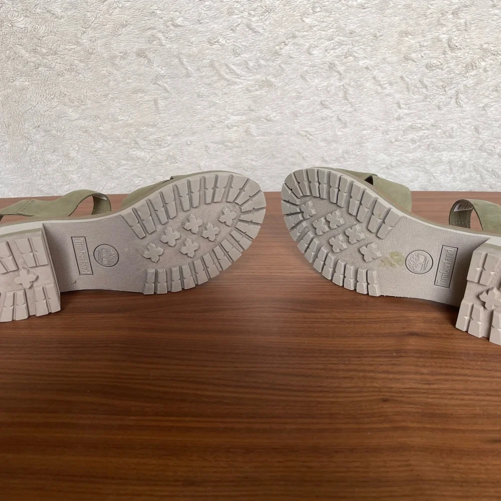 Timberland Women's Olive Green Sandals - Picture 7 of 8